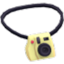 Yellow Instant Camera